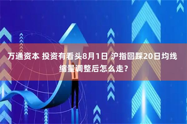 万通资本 投资有看头8月1日 沪指回踩20日均线 缩量调整后怎么走？
